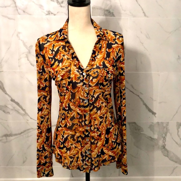 ❤️DNA Couture Stunning button down blouse